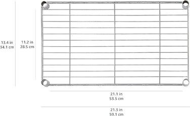 Вузька шафа для зберігання Storeo Basics з 4 полицями, регульованими по висоті полицями та ніжками, максимальна вага 363 кг, чорна, 34 см x 58,9 см x 121,9 см (Г x Ш x В) 4 полиці чорного кольору 34 Д x 58,9 Ш x 121,9 см