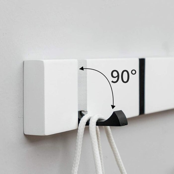 Гачок вішалка дерев'яні гачки для верхнього одягу складна вішалка настінна гачки для верхнього одягу з 5 складними гачками для кур