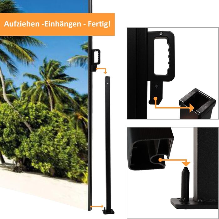 Бічний тент з фотодруком. Уривок з ПІВДЕННОГО МОРЯ ліворуч.