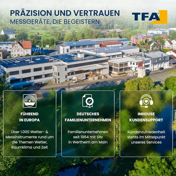 Бездротовий настінний годинник TFA Dostmann Bim Bam (60.4514.01) з 5 варіантами сигналів, функціями настільного годинника та будильника, регулюванням гучності, великим дисплеєм та 24-годинним форматом, чорний