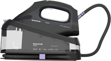 Прасувальна станція Taurus Дивовижний SSD3000 Тиск 7 бар Потужність 3000 Вт тихий Готовність до використання за 30 секунд Електронний паровий удар 400 г/хв Бак 1,5 л Керамічна підошва