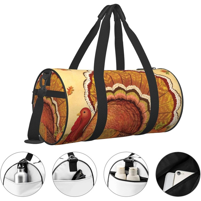 Дорожня сумка Осінній сад, спортивна сумка для чоловіків та жінок, сумка-мішок, спортивна сумка
