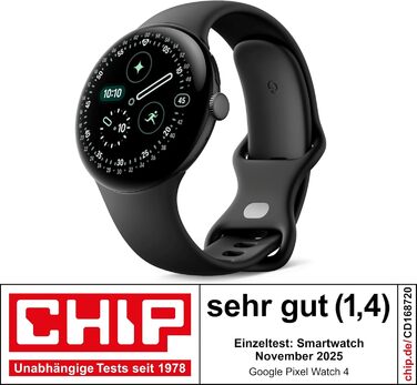 Мм) смарт-годинник Android із вигнутим дисплеєм, відстеженням фітнесу та підтримкою Gemini матово-чорний алюмінієвий корпус спортивний ремінець Obsidian Wi-Fi матово-чорний / Obsidian 41 мм, 4 (41