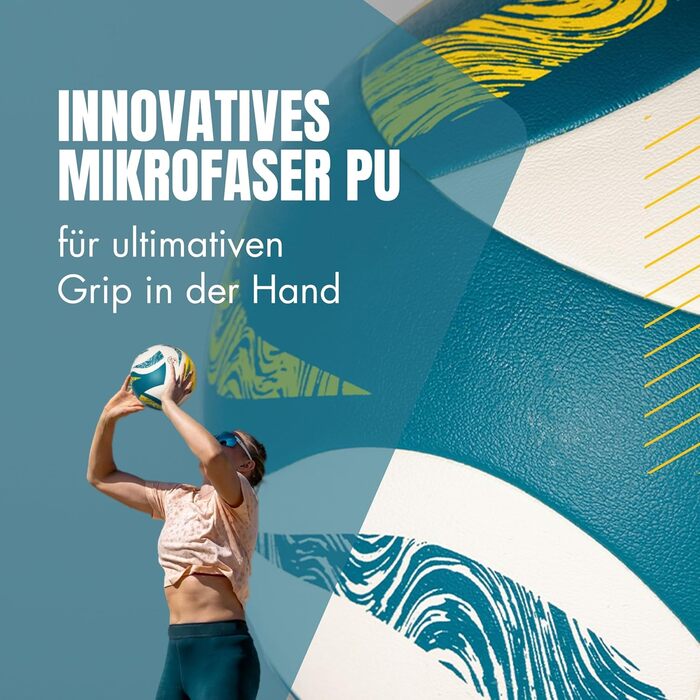 Пляжний волейбольний м'яч SunPro (DVV Certified)