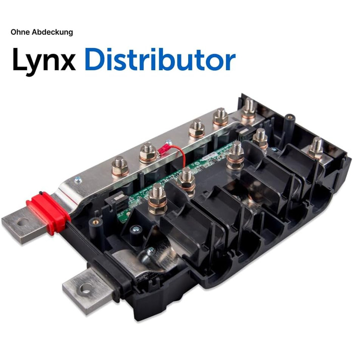 Розподільник Victron Energy Lynx M10 розподільник постійного струму 1000A з чотирма запобіжниками на виходах та моніторингом запобіжників через Bluetooth