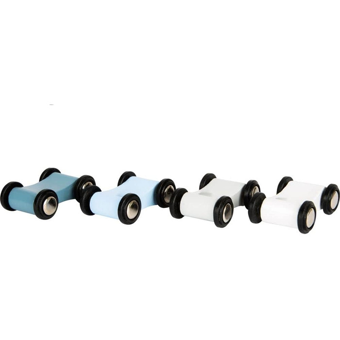 Невелика пішохідна гоночна траса в каскадному стилі з дерева, з чотирма дерев&39яними автомобілями, для дітей від 3 років, 11651,