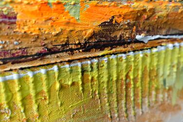 Моніка Мірафьорі I 100 РУЧНИЙ РОЗПИС I Картина Мінімалізм 140х70см Картина Ручний розпис Акриловий живопис Дуже великий акриловий