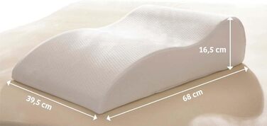 Ергономічна подушка для підняття ніг Venen Engel Подушка для підтримки ніг та колін Зроблено в Німеччині Подушка для ніг Клиноподібна подушка Подушка для підняття ніг