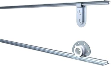 Шафа з дзеркалом, розсувні двері - Шафа з розсувними дверима, шафа для спальні - 61 x 150 x 200 см - Шафа для спальні, гардеробної, шафа - чорний, білий