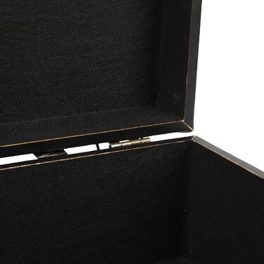 Декоративний вінтажний футляр для зберігання, чарівна ретро-скриня для багажу, реквізиту для весільної фотографії, антикварна скриня для декору кімнати для гостей, 45 x 30 x 15 см (коричневий)