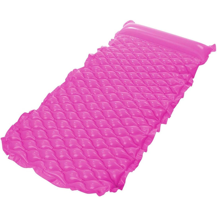 Килимок Jilong Wave Pink 218x88 см, килимок для плавання, надувний матрац, пляжний килимок, шезлонг для басейну, водний шезлонг