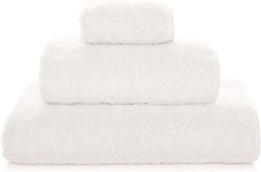 Гостьовий рушник (30,5 х 50,8 см, білий, 100 єгипетська бавовна Giza, 800 г/м, елегантні банні рушники для тіла та обличчя, м'які