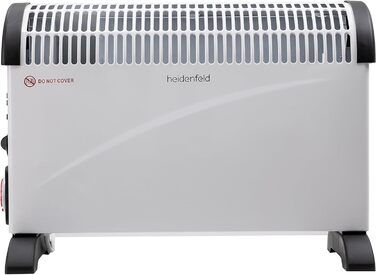 Електричний конвекторний обігрівач Heidenfeld HL200 Конвекторний обігрівач потужністю 3 Вт - 2000 Вт - конвектор - термостат - захист від замерзання - електричний обігрівач - опалення - вентиляторний обігрівач - до 25 м (з турбонаддувом)