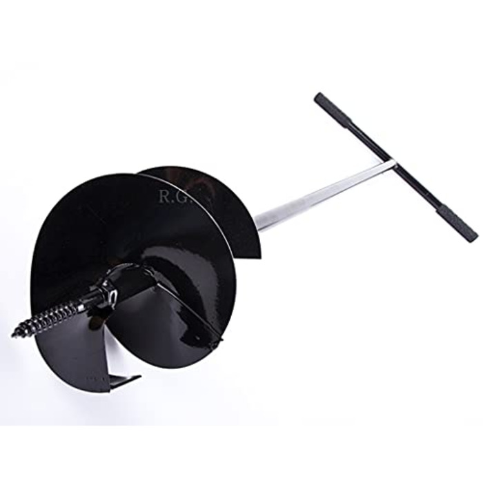 Ручний бурильник для землі, бур для ям, садовий бур 17 см