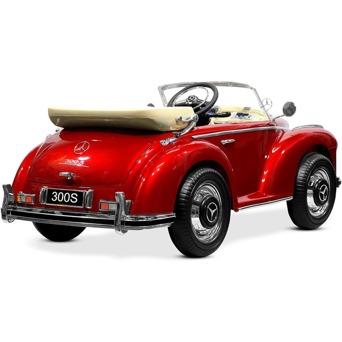 Дитячий автомобіль дитячий електромобіль класичний автомобіль 2х35Вт двигун MP3 (червоний металік), 300S