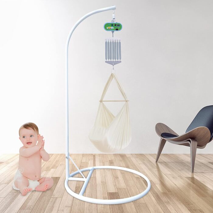 Електрична колиска Baby Swing Baby Bouncer Controlle, підвісна електрична люлька, стабільна та безшумна, для дитячого гамака та дитячого гамака 20 кгMax