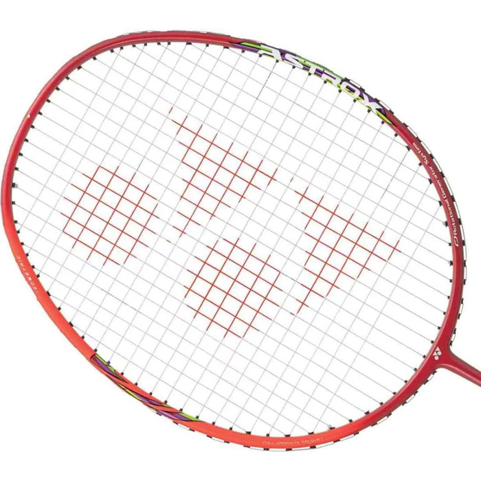 Графітова ракетка для бадмінтону YONEX серії Astrox Lite (G4, 77 г, натяг 13,6 кг) (Червоний/Екскурсія, Тверді речовини для втечі)