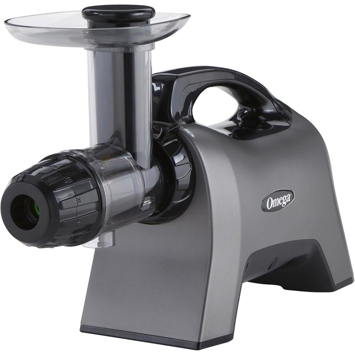 Триступеневий прес-шнек з унікальною кришкою для виходу соку 1,5 л - ідеально підходить для виробництва фруктових і овочевих пюре, сорбетів, напоїв на рослинній основі, багатьох аксесуарів, 1500 -