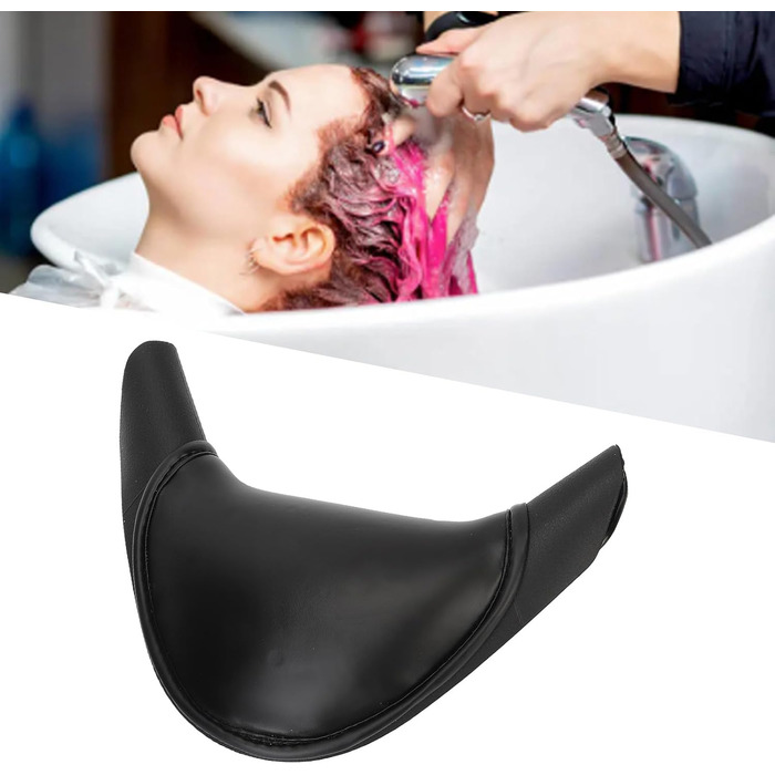 Силіконова подушка для миття волосся Fyearfly, перукарська подушка для шиї з раковиною, подушка для шиї з мискою для шампуню запобігає ковзанню силіконова подушка для шиї з миття волосся для домашнього та салонного використання