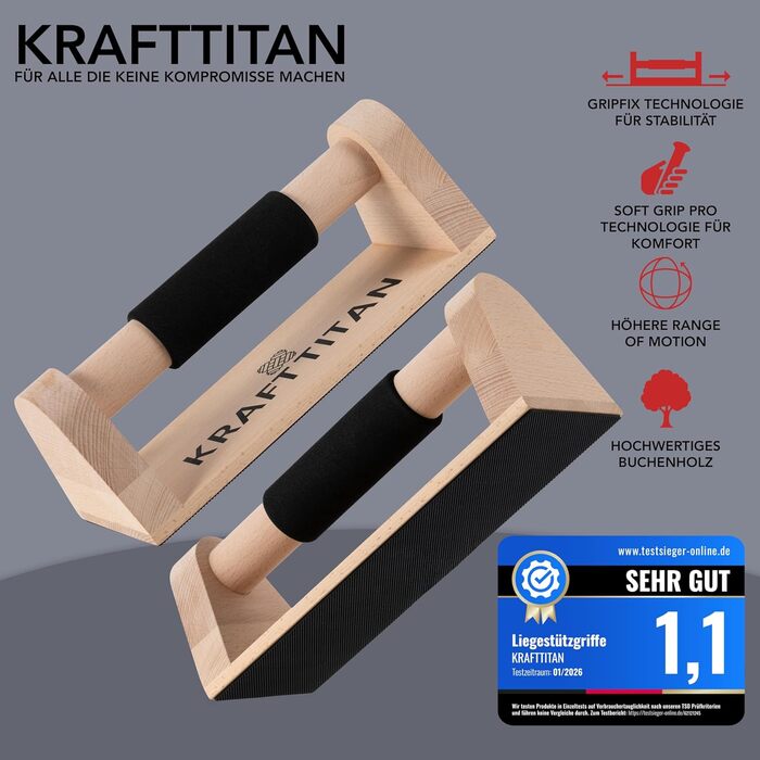 Дерев&39яні ручки для віджимань Надзвичайно нековзні та зручні Ідеальне фітнес-обладнання для дому Обладнання для калістеніки Паралелети Турніри для домашнього спортзалу Ручки для стійки на руках