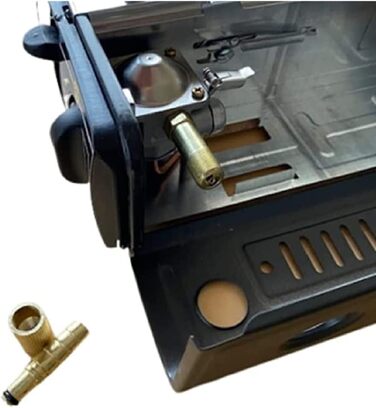 Газовий обігрівач для кемпінгу 1,3 кВт, газовий обігрівач для кемпінгу, обігрів намету + газові картриджі, комплект з 3 штук