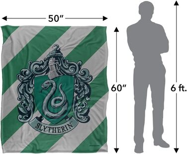 Покривало з Гаррі Поттером, офіційно ліцензований продукт, шовковисте, надзвичайно м&39яке, 152 x 127 см