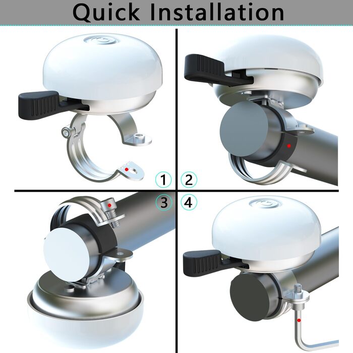 Чудовий ретро та міцний велосипедний дзвінок, гучний