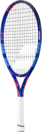 Тенісна ракетка Babolat Drive Junior, синьо-червона, легка, ручка розроблена для маленьких рук