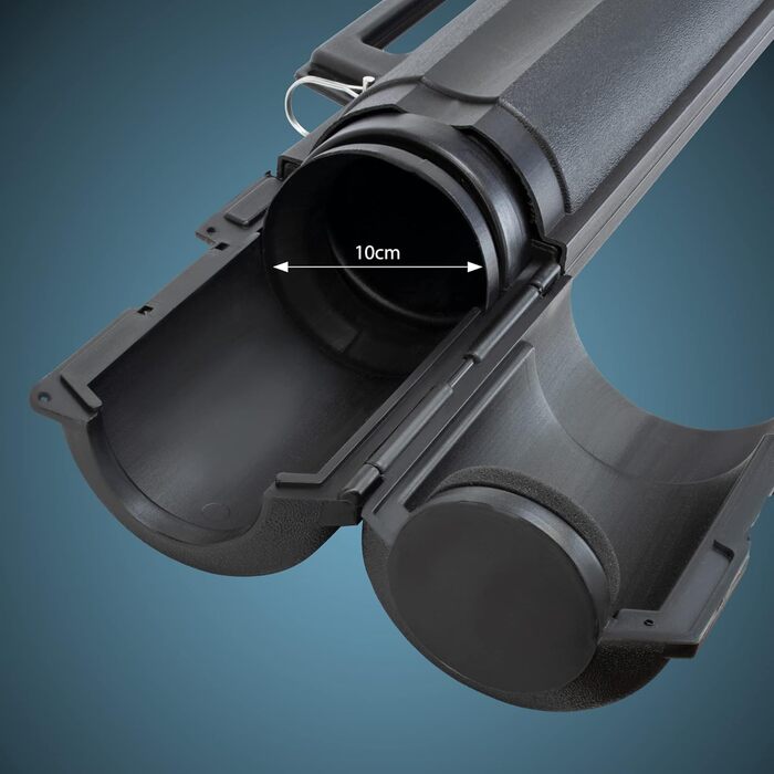 Телескопічна транспортувальна труба для вудок 160-220 см Твердий кейс для вудок, футляр для вудок, транспортувальна труба для вудок