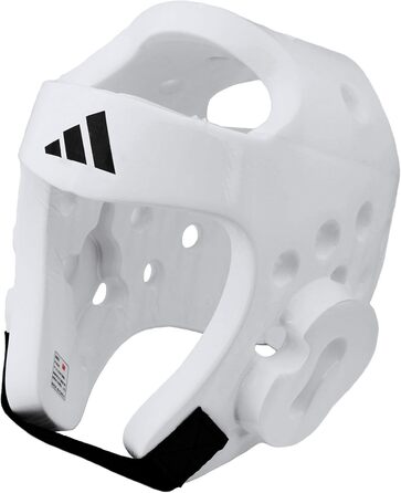 Захисний чохол для шолома adidas WT Taekwondo Martial Arts Dipped Foam, білий, m