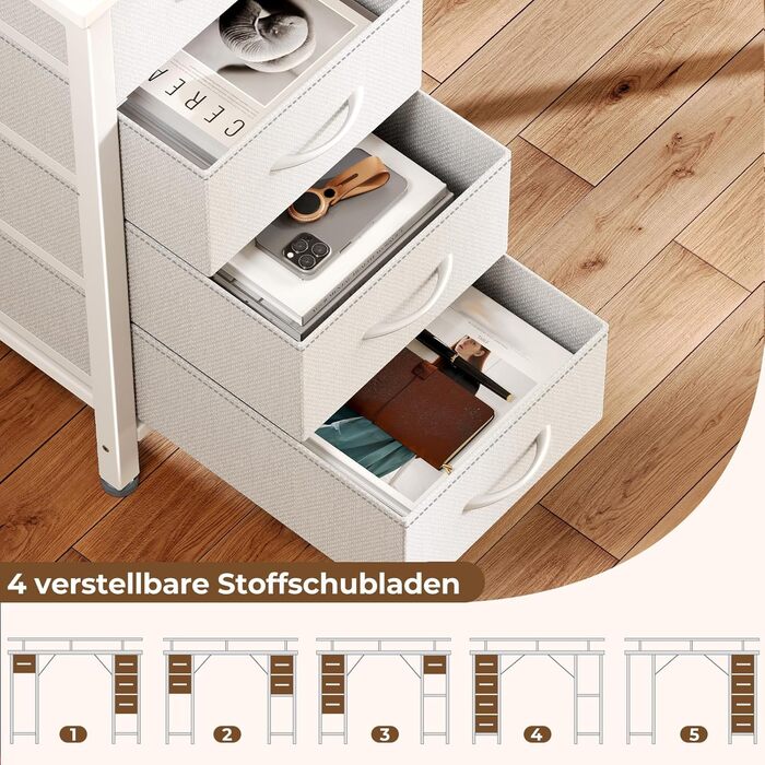 Семістний L-подібний комп&39ютерний стіл з 4 шухлядами та полицями, ігровий стіл зі світлодіодним освітленням та розетками, ігровий стіл з підставкою для монітора для домашнього офісу, спальні, вітальні (білий, 140 см) Білий 140 см