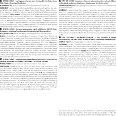 Капсули жироспалювач Scitec Nutrition Stim Free Burner з L-карнітином, CLA, HCA, холіном, амінокислотами, з додаванням вітамінів та мінералів, 90 капсул