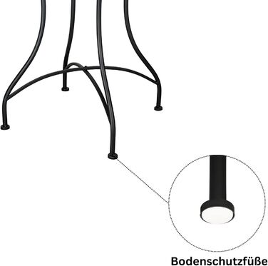 Мозаїчний садовий стіл круглий металевий 60 см мозаїчний стіл садовий круглий балконний стіл стіл для приміщень бістро стіл для вулиці патіо стіл мозаїчний візерунок кам&39яна мозаїка балконний обідній стіл середземноморський