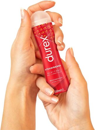 Полуничний лубрикант на водній основі, 50 мл