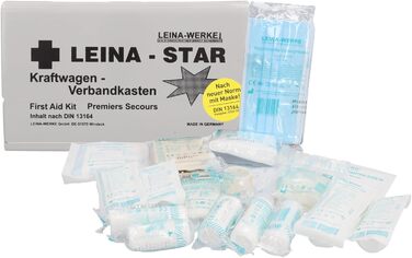 Аптечка першої допомоги DIN 13164 B з рятувальною ковдрою, 73600