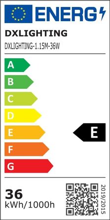 Вологозахисне світло LED 36 Вт 3600LM 115 см IP65 водонепроникний 4000K нейтральний білий стельовий світильник Зв'язуваний світильник для ванни для підвалу, гаража, офісу, ванної кімнати, універмагу, майстерні, 2 шт.