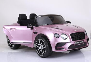 Дитячий електромобіль FINOOS Bentley Continental 12V 2-місний дитячий автомобіль з пультом дистанційного керування, від 1 до 6 рок