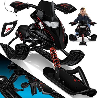 Дитячий снігохід Kesser XR-525, кермовий, з ножними гальмами