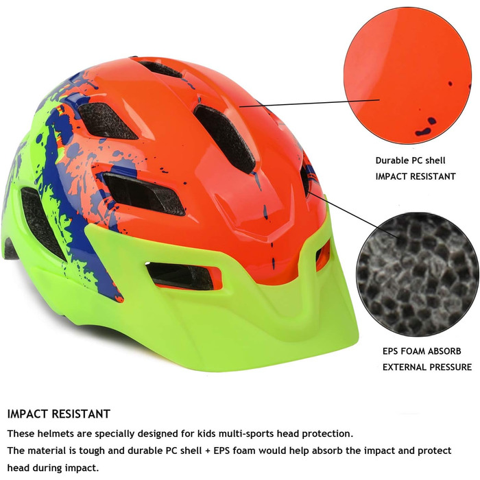 Ексклюзивний дитячий велосипедний шолом для хлопчиків, дитячий велосипедний шолом для дівчаток для BMX Шолом дитячий велосипедний