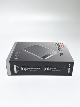 Зовнішній жорсткий диск Hikvision 1 ТБ, 2.5 дюйма USB 3.0 Ultra Thin Portable SATA, жорсткий диск для ПК, Mac, ноутбука, телевізора, мобільного телефону, Wii U, Xbox, PS4 (чорний) HD-E30