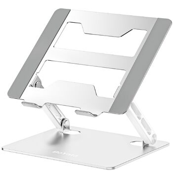 Підставка для ноутбука BoYata з регульованою висотою, ергономічна, з вентиляцією для столу, сумісна з MacBook Pro/Air, Dell, HP, Acer та іншими ноутбуками 10-17 дюймів