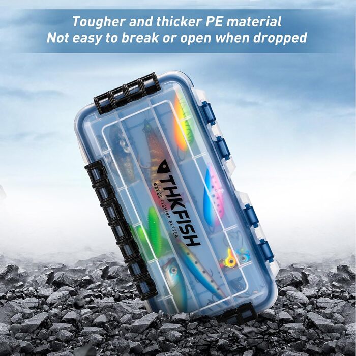 Коробка для рибальських снастей 3600, коробка для приманки 3700, коробка для рибальських снастей, рибальський чохол, 2 шт., водонепроникна, рухома коробка для рибальських приманок (3500-2 шт.)