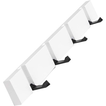 Гачок вішалка дерев'яні гачки для верхнього одягу складна вішалка настінна гачки для верхнього одягу з 5 складними гачками для кур