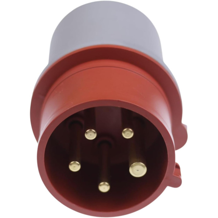 Випробувальний адаптер CEE 16A / 32A Трифазний випробувальний адаптер для вимірювання напруги, безпечний випробувальний інструмент для промисловості та технічного обслуговування (16 А, CEE 5P) 16 А CEE 5P