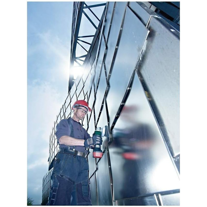 Акумуляторна кутова шліфувальна машина Metabo W 18 LTX 125 Quick Inox (600174850) 18В Li-Ion (без акумулятора, без зарядного прист