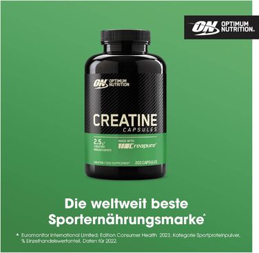 Капсули креатину Optimum Nutrition 2500, 200 шт.