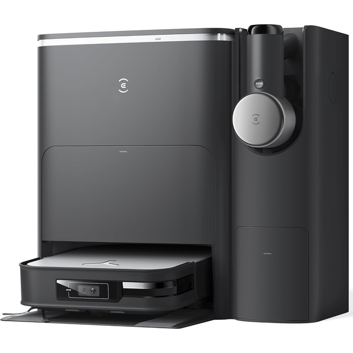 Робот-пилосос ECOVACS DEEBOT X2 Combo з функцією миття підлоги 8700 Па з ручним пилососом, подвійне автоматичне спорожнення, систе