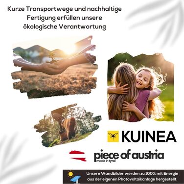 Настінне оздоблення KUINEA гори, фреска дерево колір антрацит настінне оздоблення для дому, офісу, спальні, вітальні та кухні, гір