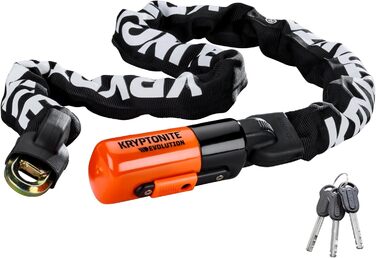 Замок-ланцюг Kryptonite Evolution 1012 IC, чорний, 120 см