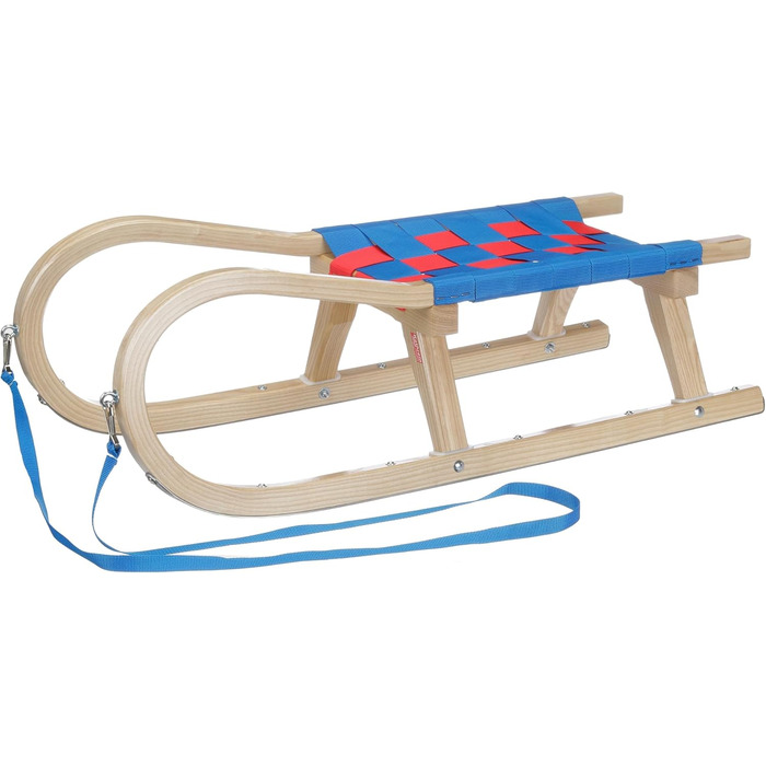 Жіночі, чоловічі санки сімейні одномісні синьо-червоні один розмір